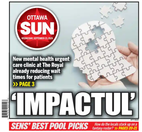Cover of Ottawa Sun