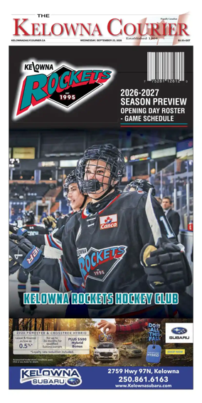Cover of The Daily Courier