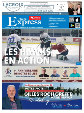 Cover of Tribune Express
