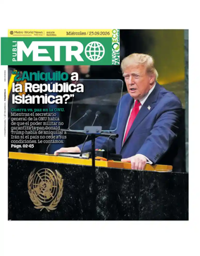 Cover of Publimetro Colombia