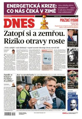 Cover of Dnes Prague Edition
