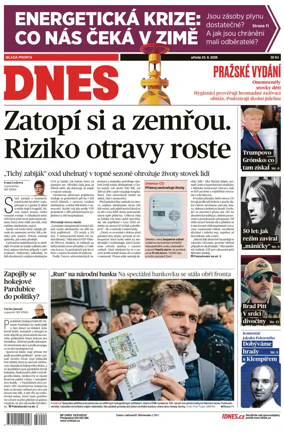 Cover of MF DNES