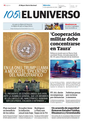 Cover of El Universo