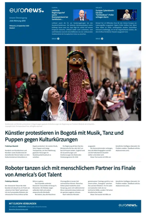 Cover of Euronews (German Edition)