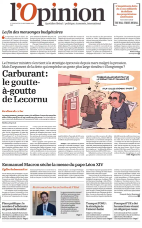 Cover of L'Opinion