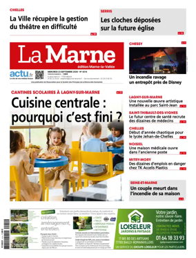 Cover of La Marne (edition Marne-la-Vallee)
