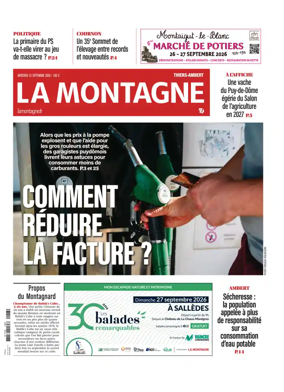 Cover of La Montagne (Thiers-Ambert)