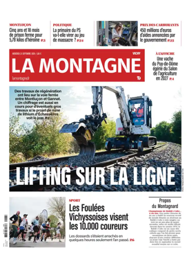 Cover of La Montagne (Vichy)