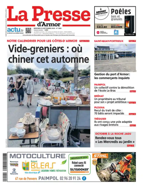 Cover of La Presse d'Armor