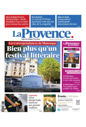 Cover of La Provence Alpes-de-Haute-Provence