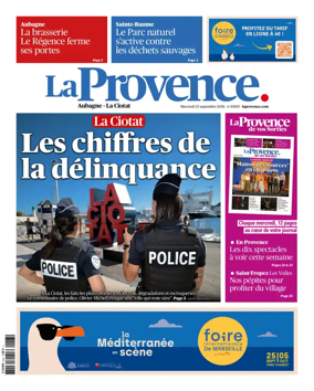 Cover of La Provence Aubagne-La Ciotat