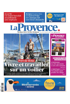 Cover of La Provence Martigues-Istres-Vitrolles-Marignane