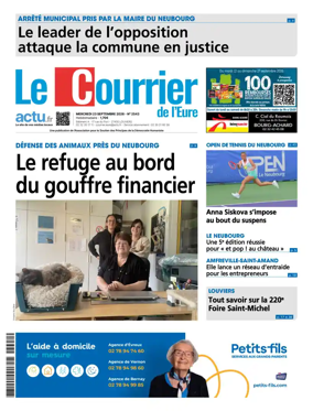 Cover of Le Courrier de l'Eure