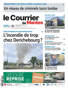 Cover of Le Courrier de Mantes