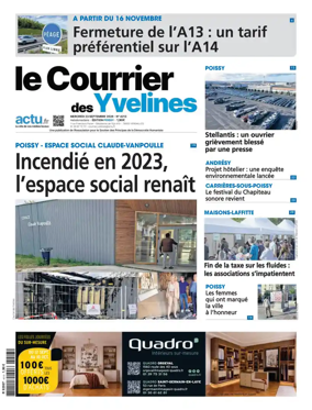 Cover of Le Courrier des Yvelines (Poissy)