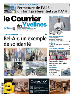 Cover of Le Courrier des Yvelines (Saint-Germain-en-Laye)