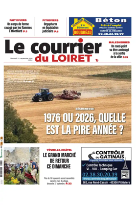 Cover of Le Courrier du Loiret