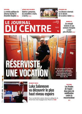 Cover of Le Journal du Centre