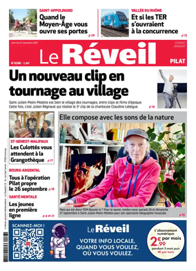 Cover of Le Reveil du Vivarais – edition Pilat