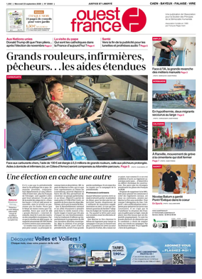 Cover of Ouest France (Caen - Bayeux - Falaise - Vire)