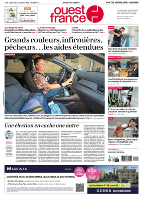 Cover of Ouest France (Nantes Nord-Loire - Ancenis)