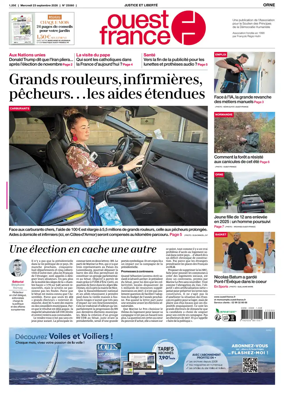 Cover of Ouest France (Orne)