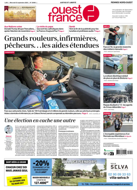 Cover of Ouest-France (Rennes Nord-Ouest)