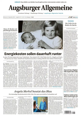 Cover of Augsburger Allgemeine (Land West)