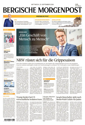 Cover of Bergische Morgenpost Wermelskirchen/Huckeswagen/Radevormwald