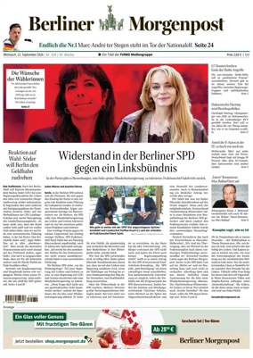 Cover of Berliner Morgenpost