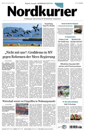 Cover of Demminer Zeitung