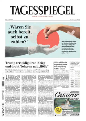 Cover of Der Tagesspiegel