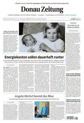 Cover of Donau Zeitung
