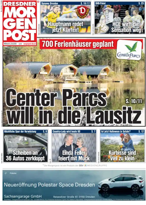 Cover of Dresdner Morgenpost