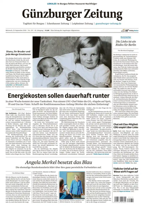 Cover of Guenzburger Zeitung