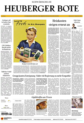 Cover of Heuberger Bote