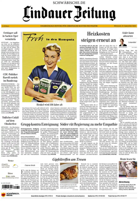 Cover of Lindauer Zeitung