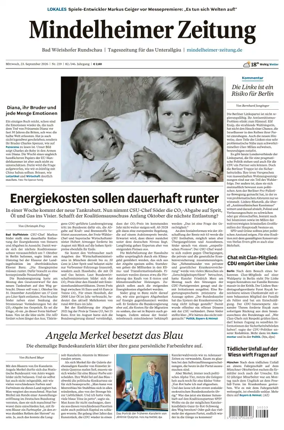 Cover of Mindelheimer Zeitung