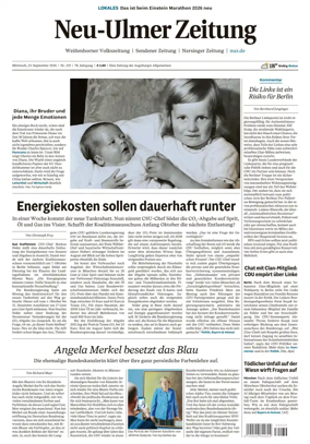 Cover of Neu-Ulmer Zeitung