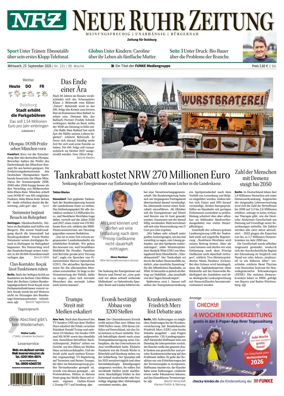 Cover of Neue Rhein Zeitung (Duisburg)