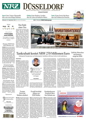 Cover of Neue Rhein Zeitung (Dusseldorf)