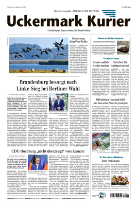 Cover of Prenzlauer Zeitung