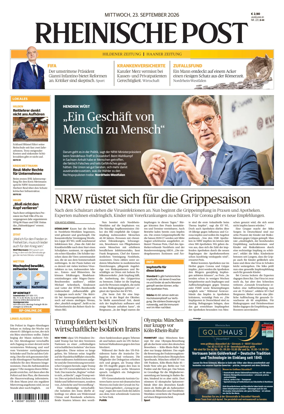 Cover of Rheinische Post Hilden