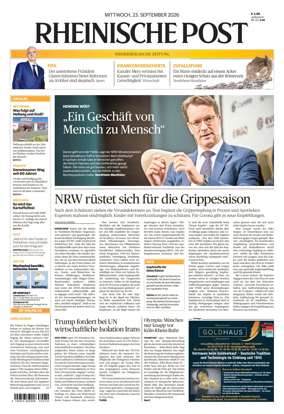 Cover of Rheinische Post Mettmann