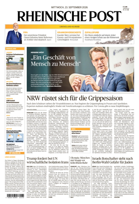 Cover of Rheinische Post Viersen