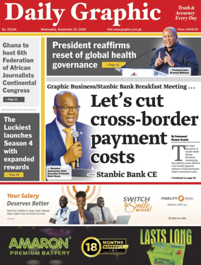 Cover of Daily Graphic