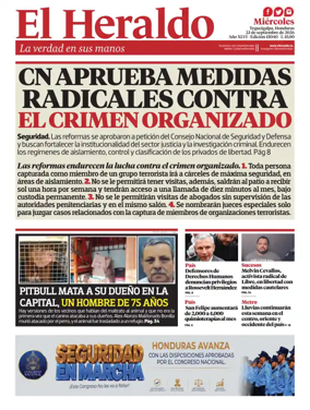 Cover of Diario El Heraldo
