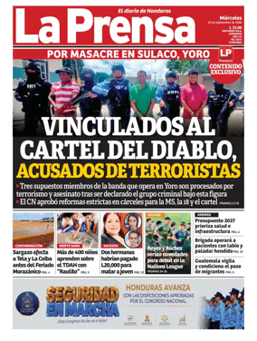 Cover of Diario La Prensa