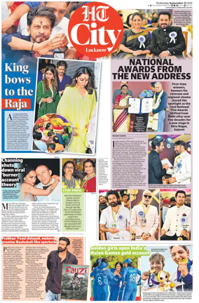 Cover of Hindustan Times (Lucknow) - Live