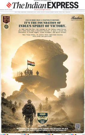 Cover of The Indian Express